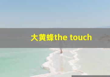 大黄蜂the touch